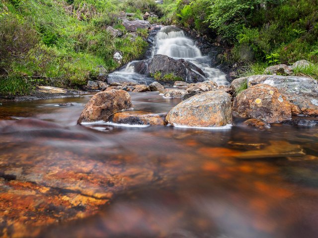 Waterfall in Glen Affric