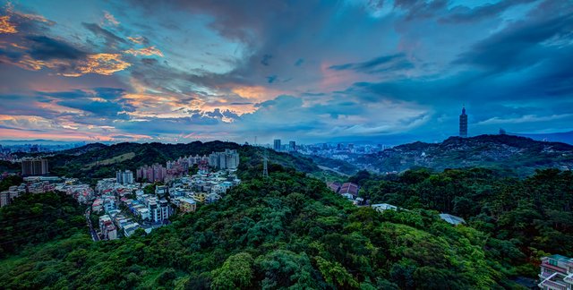 Sunset After Shower æ–œæ—¥ç©¿é›²é›¨ä¹æ™´