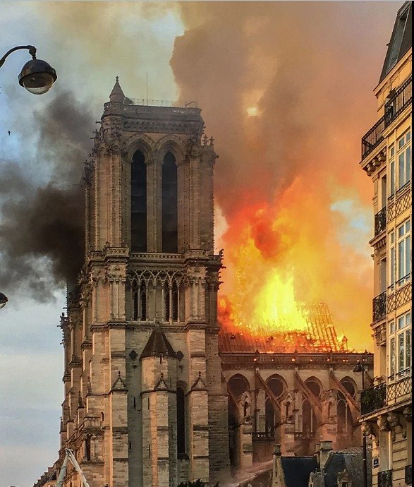 Notre Dame fire