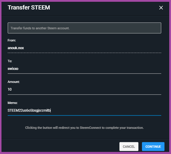 swixxo steemit wallet information.png