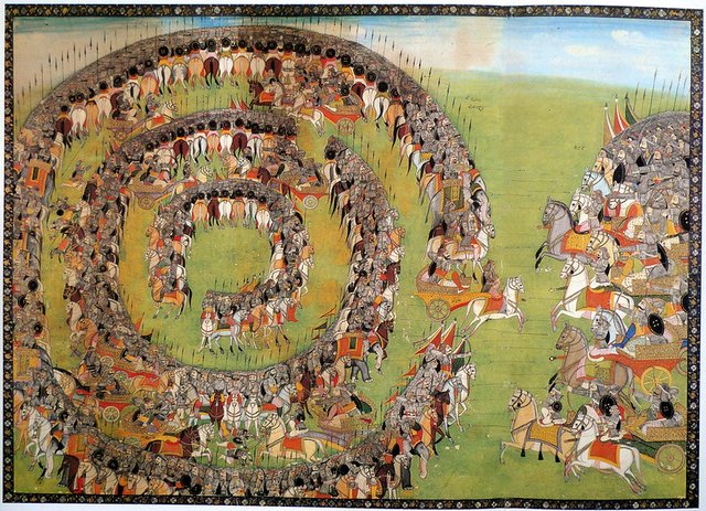 The Beginning of the Battle of Kurukshetra.jpg