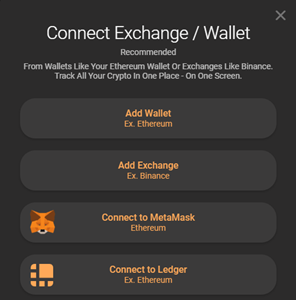 coinstats sync wallet exchange