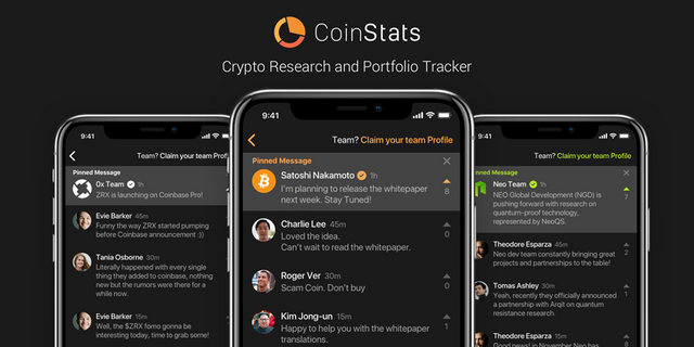 coinstats portfolio tracker update