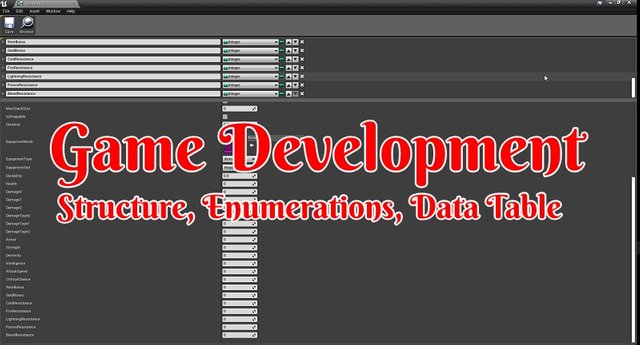 Unreal Engine 4 structure enumerations data table.jpg