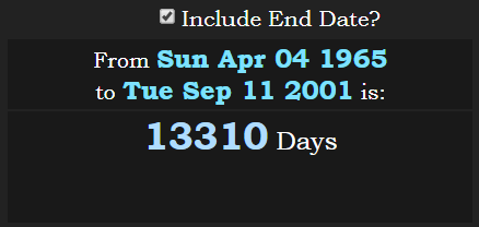 From Robert Downey Jr birth to September Eleven attacks are 13310d.PNG