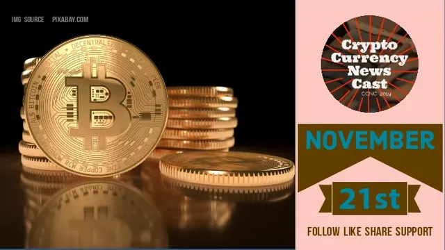 Crypto News Cast For November 21st 2020