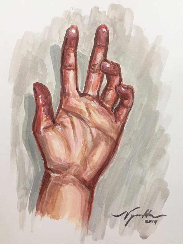 Hand Painting Study Steemit