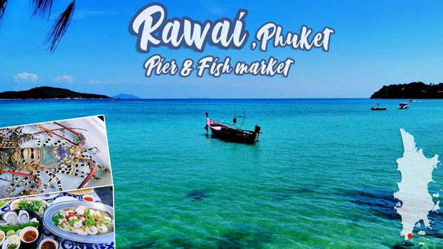 Rawai 🌴 landing 🏖️ pier & Fish 🐟🐡 market 🦑🐠 [Phuket, Thailand]