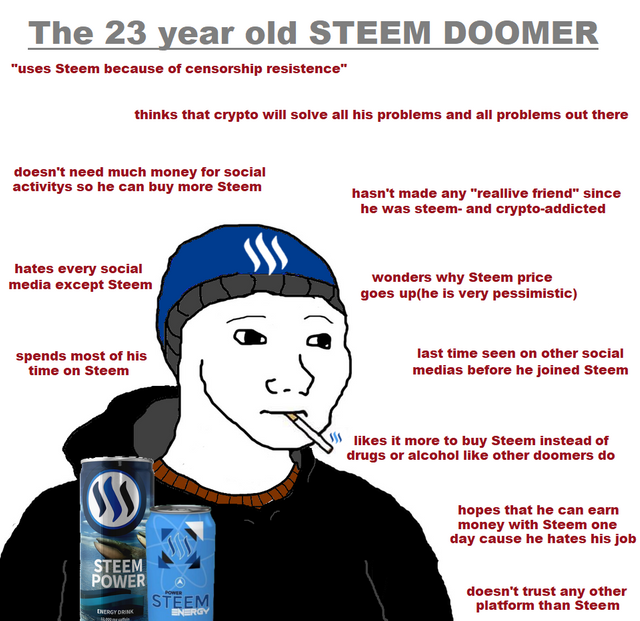 Steem Doomer Meme