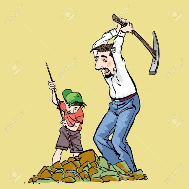 115007350minersprospectorsorgolddiggerswithpickaxefatherandsonminingfamilybusinessvectorillust.jpg