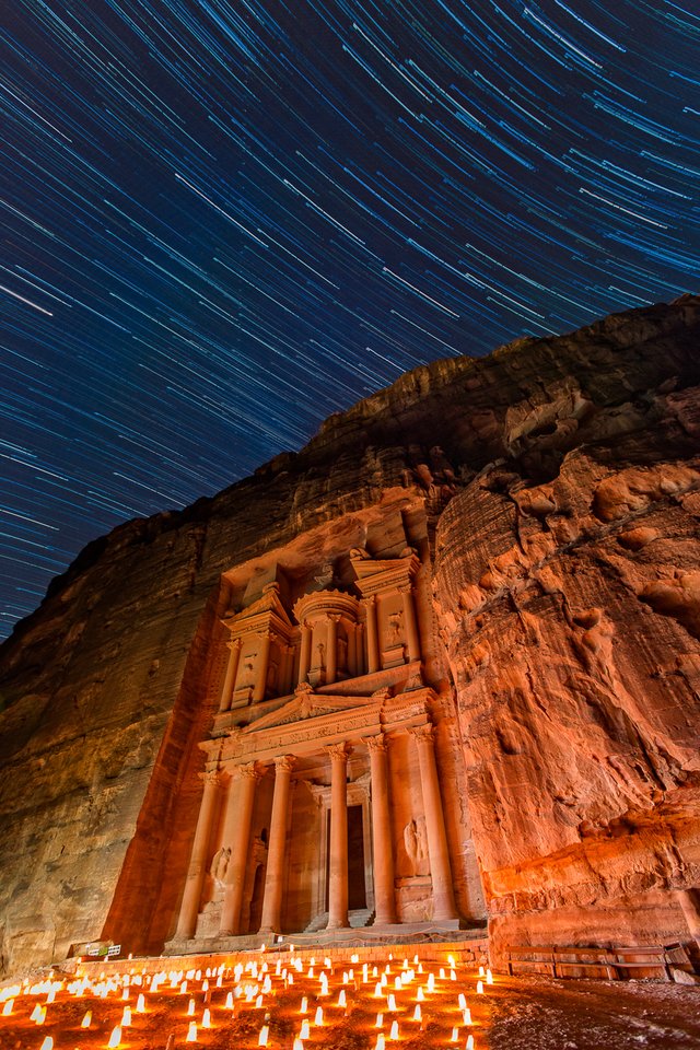 Petra at Night