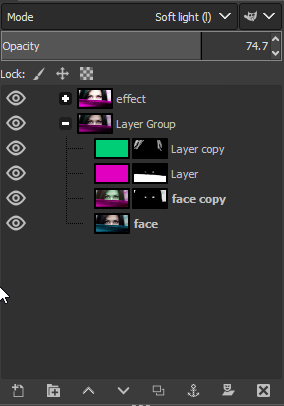 Gimp Layers