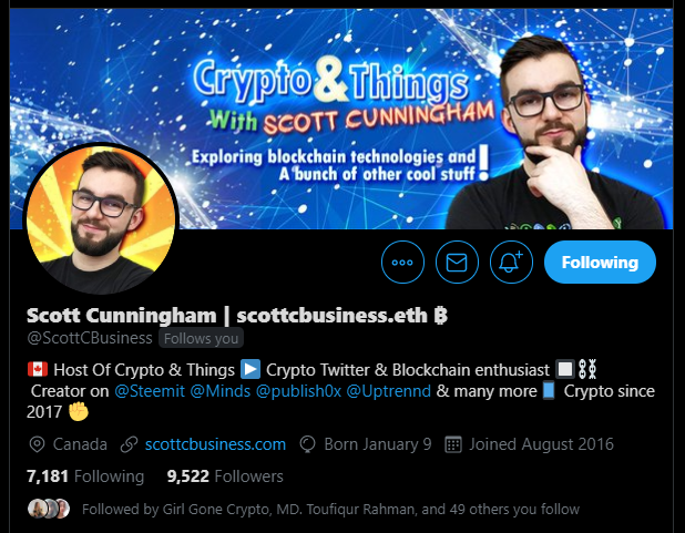 Scott Cunningham Twitter