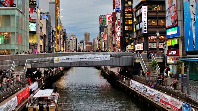 Dotonbori bridge, Osaka