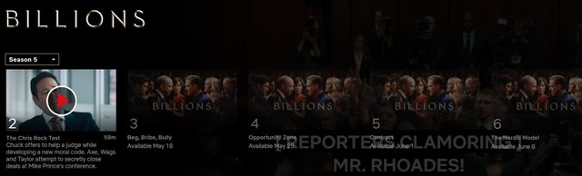 billions online stream
