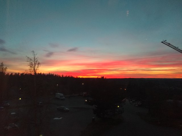northern sunset