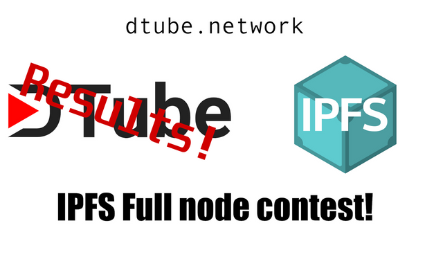 DTube IPFS full node contest results.png