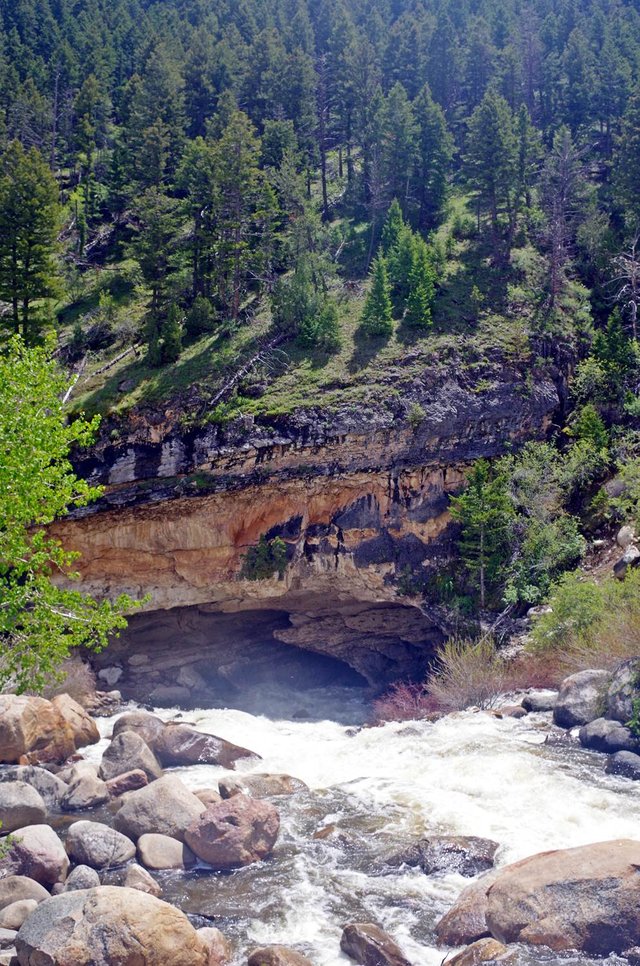 Popo Agie River Sinks Canyon Wondrous Wyoming Steemit