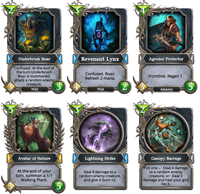 Midrange Nature Core cards.png