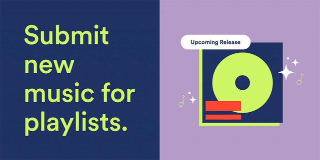 Spotify's new feature: submit to official Spotify playlists