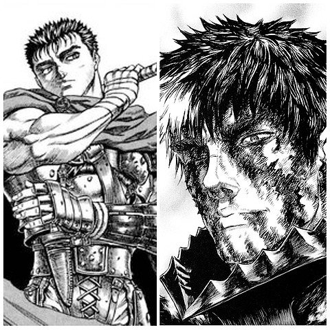 Berserk Drawing Evolution