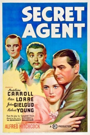 Secret Agent 1936 Alfred Hitchcock Peter Lorre best movies that came out in 1936