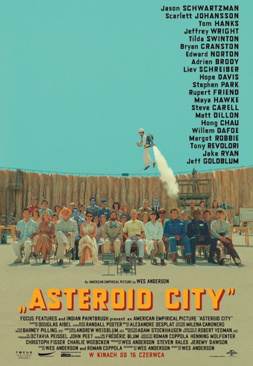 Plakat filmu Asteroid City