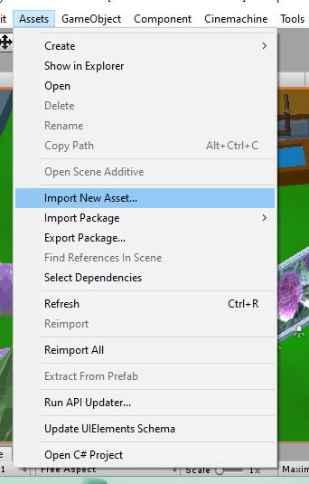 Import Assets