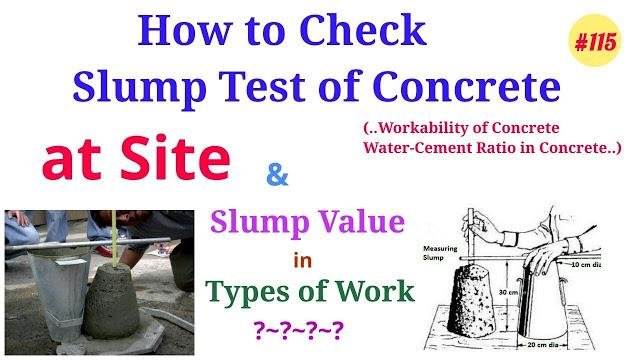 How to check work ability of Concrete at Site Slump cone test procedure.jpg