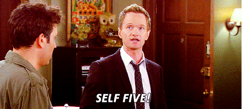 high five how i met your mother GIF-downsized.gif