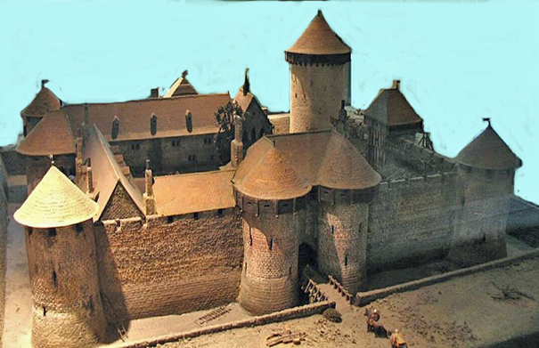 Structure d'un château-fort  Chateau moyen age, Château, Histoire médiévale