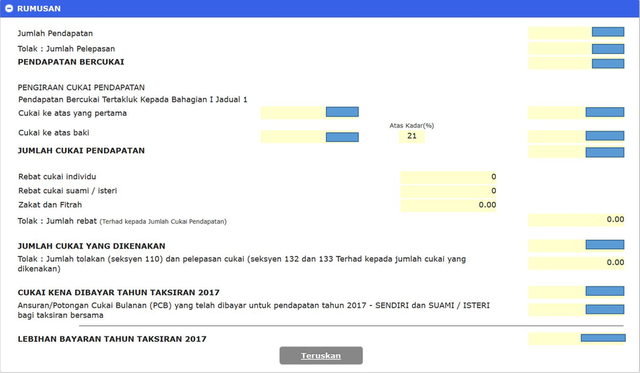 Cara Membuat Kemaskini Cukai Pendapatan Di Ehasil Steemit