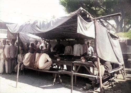 Warung Makan Tradisional, 1880. Stoop. Colorized..jpg