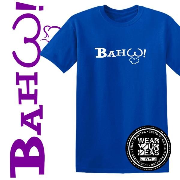 Spoof Shirt Bahoo! Men DTG printing WEAR YOUR IDEAS WYI (Blue).jpg