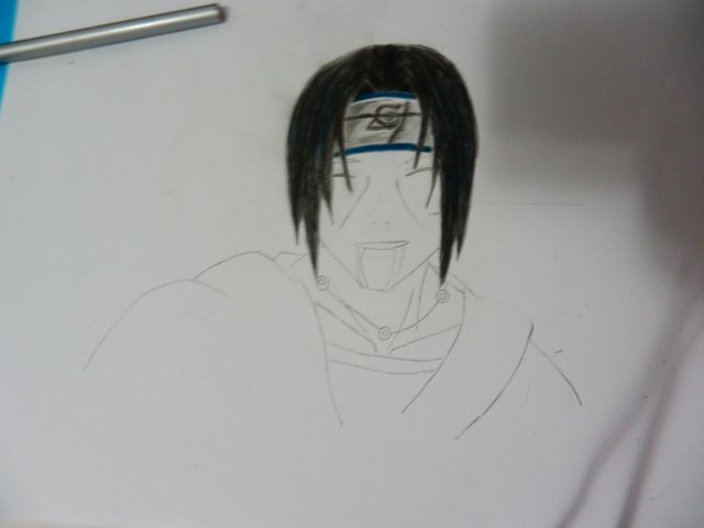 Dibujo De Itachi El Asesino Del Clan Uchiha Steemit