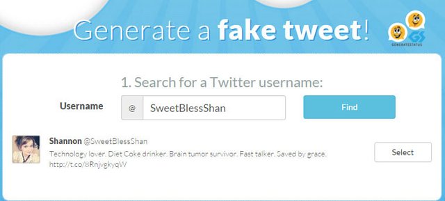 Fake Tweet Generator - Generate Status