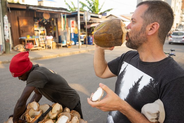 Drinking Coconut Ghana