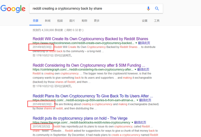 google 上关于reddit cryptocurrency的信息