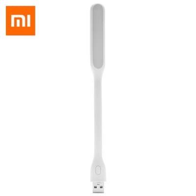 Gearbest Original Xiaomi Portable USB LED Light ( Enhanced Edition )  -  WHITE