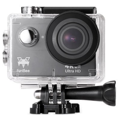 Gearbest Furibee H9R Waterproof Action Camera 4K Ultra HD Resolution