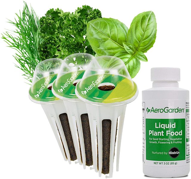 Indoor Garden Kit - AeroGarden Gourmet Herb Seed Pod Kits