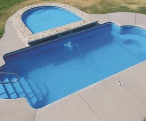 Fiberglass Pools Jacksonville Fl The Milano Pool In Ocean Shimmer Steemit