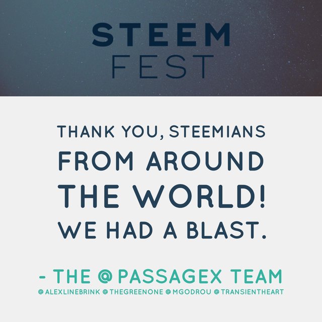 Thank you STEEMIANS!