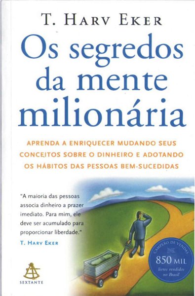 Capa do livro Os Segredos da Mente Milionária