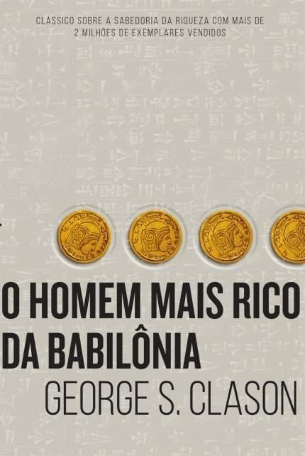 Capa do Livro O homem mais rico da Babilônia - 5 leis do ouro