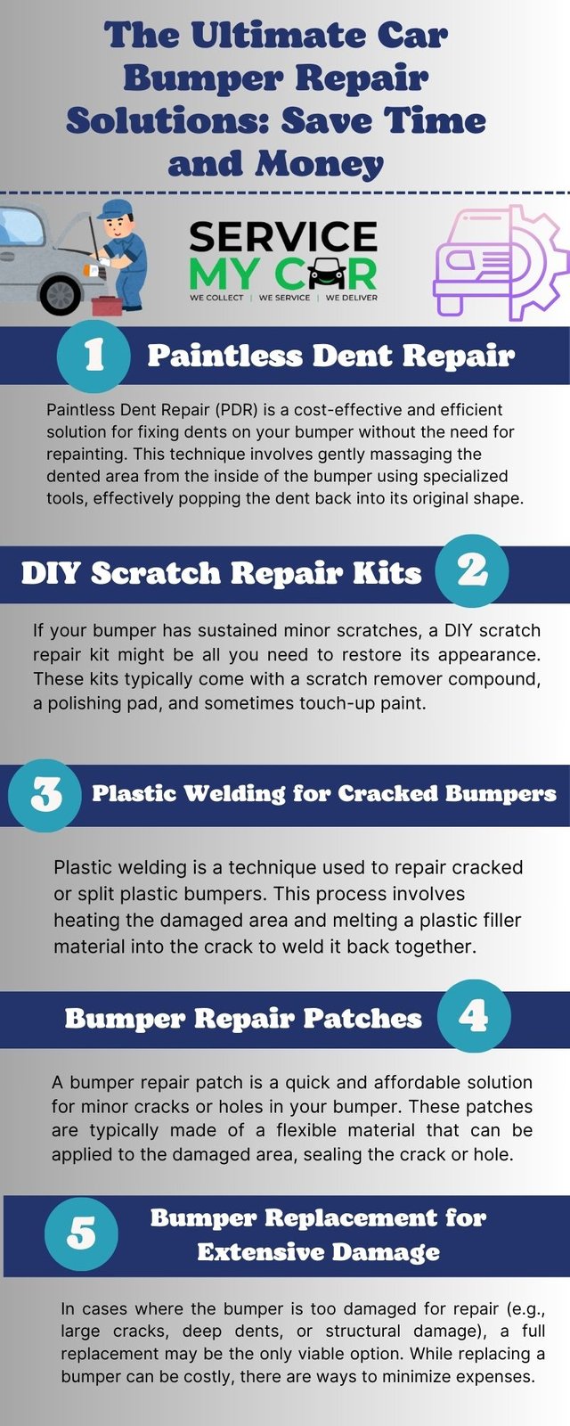 The Ultimate Car Bumper Repair Solutions