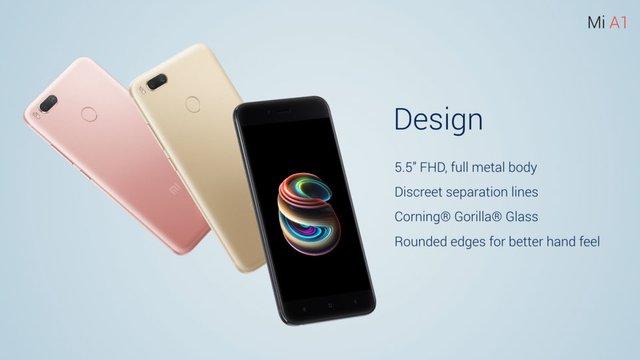 Xiaomi Mi A1 Caracteristicas