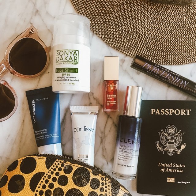 How to Pick Travel Skin Care Products featured by popular California beauty blogger Haute Beauty Guide