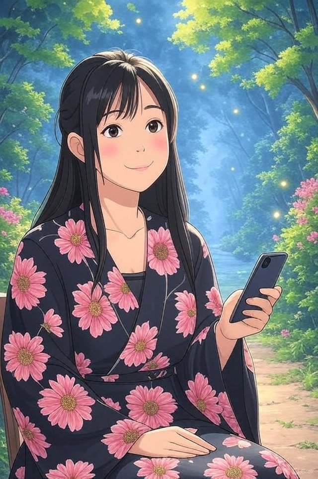Converted  Ghibli Photo (Iteration 1)