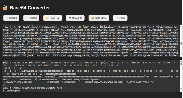 Base 64 Converter (Vibe Coding), React Js Web App
